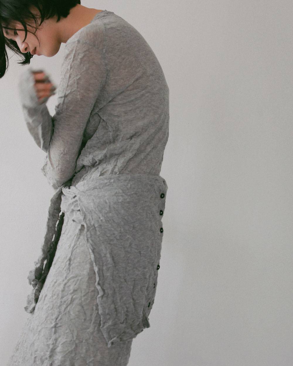 Washer Knit Cardigan Washer Knit Cardigan,ウォッシャー ニット カーディガン,62710511,カーディガン,カーデ,羽織,,ニットカーデ,ànuke,アンヌーク,lifes,ライフズ,27ss