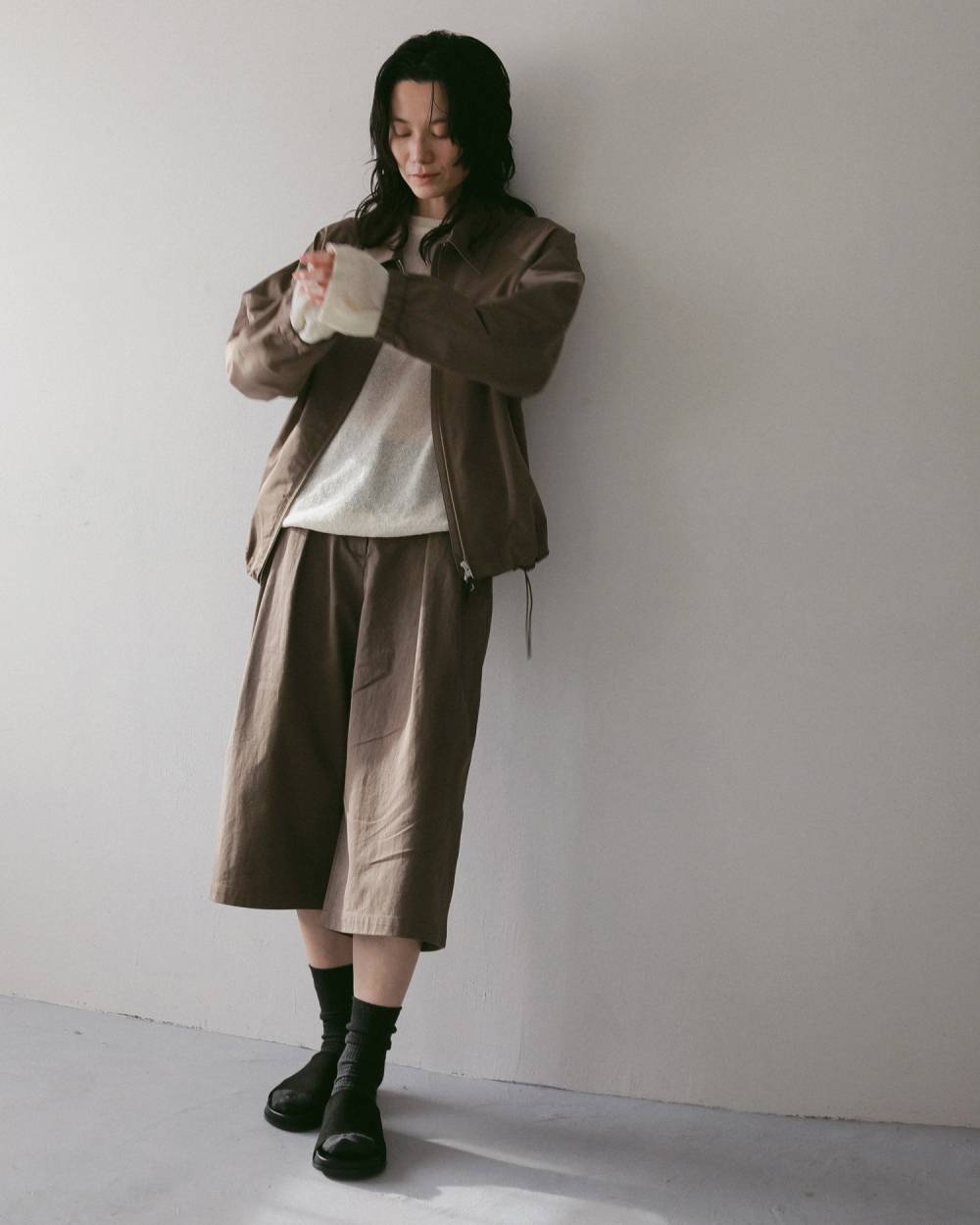 Cottonlinen Loose Knit Cottonlinen Loose Knit,コットンリネン ルーズ ニット,62710513,ニット,トップス,ルーズニット,オーバーサイズ,ànuke,アンヌーク,lifes,ライフズ,27ss