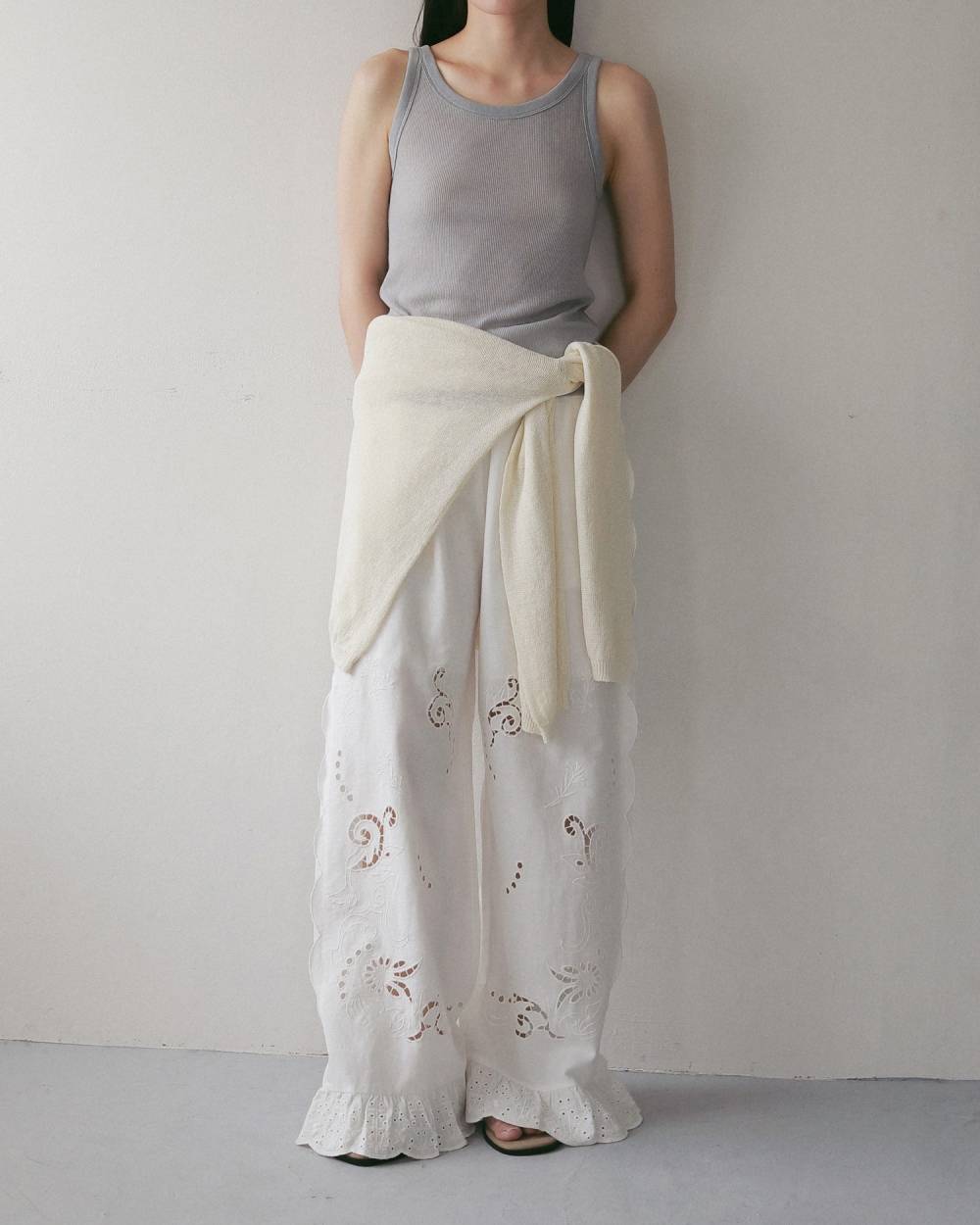 Cottonlinen Loose Knit Cottonlinen Loose Knit,コットンリネン ルーズ ニット,62710513,ニット,トップス,ルーズニット,オーバーサイズ,ànuke,アンヌーク,lifes,ライフズ,27ss