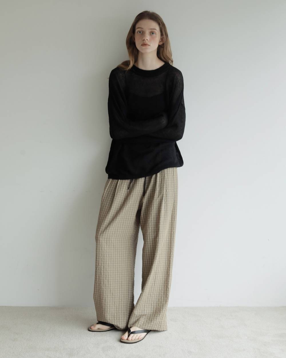 Cottonlinen Loose Knit Cottonlinen Loose Knit,コットンリネン ルーズ ニット,62710513,ニット,トップス,ルーズニット,オーバーサイズ,ànuke,アンヌーク,lifes,ライフズ,27ss