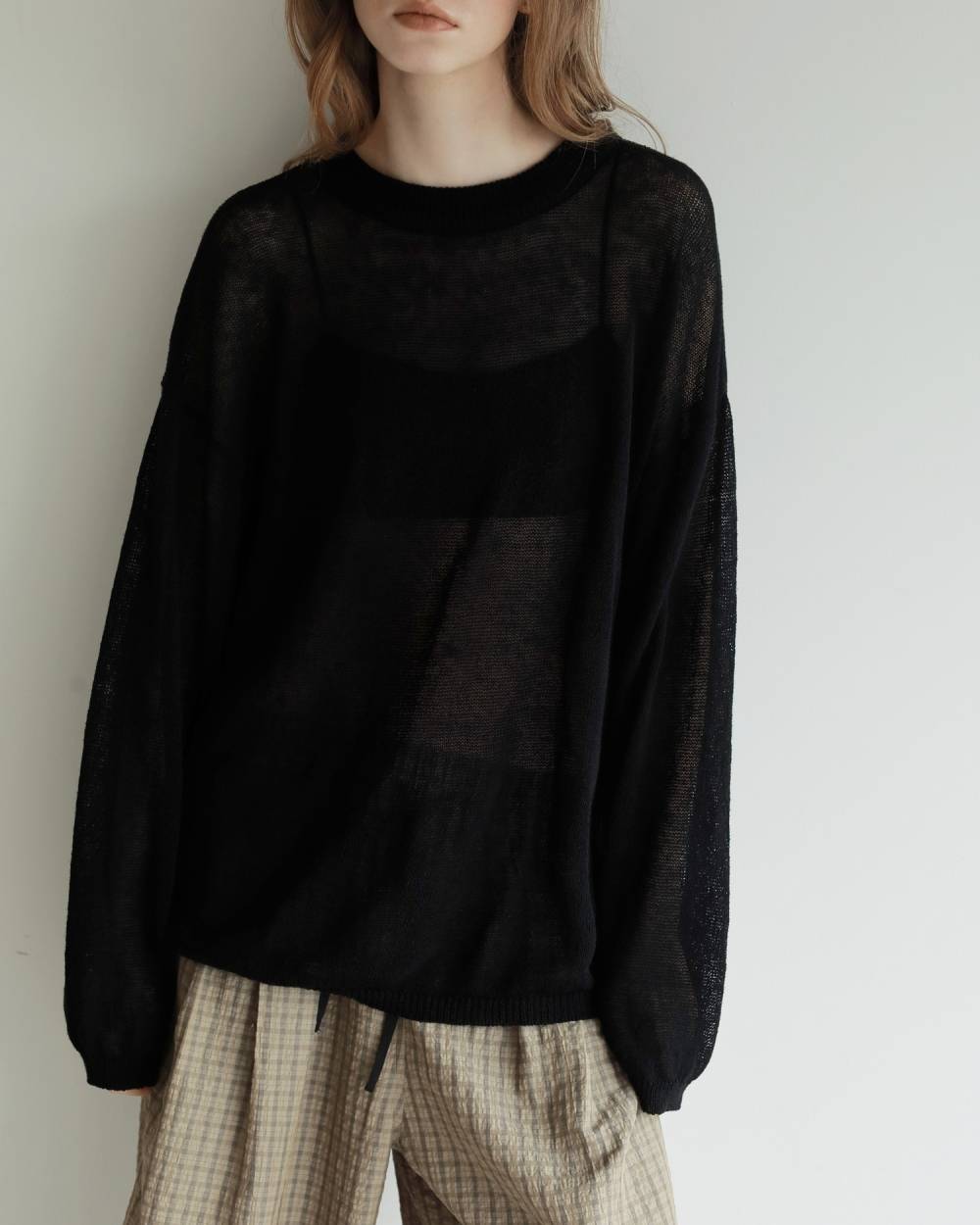 Cottonlinen Loose Knit Cottonlinen Loose Knit,コットンリネン ルーズ ニット,62710513,ニット,トップス,ルーズニット,オーバーサイズ,ànuke,アンヌーク,lifes,ライフズ,27ss
