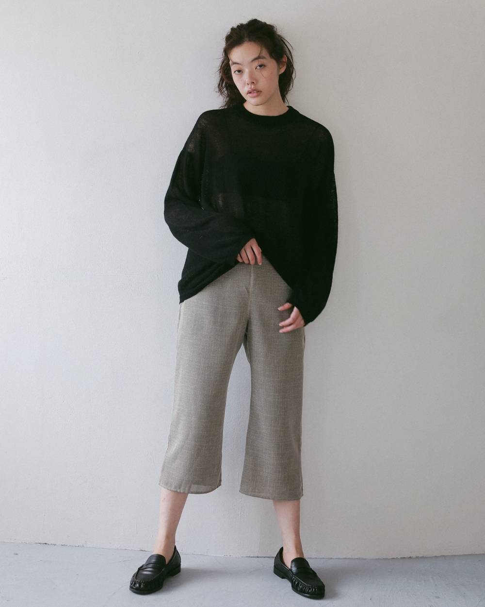 Cottonlinen Loose Knit Cottonlinen Loose Knit,コットンリネン ルーズ ニット,62710513,ニット,トップス,ルーズニット,オーバーサイズ,ànuke,アンヌーク,lifes,ライフズ,27ss