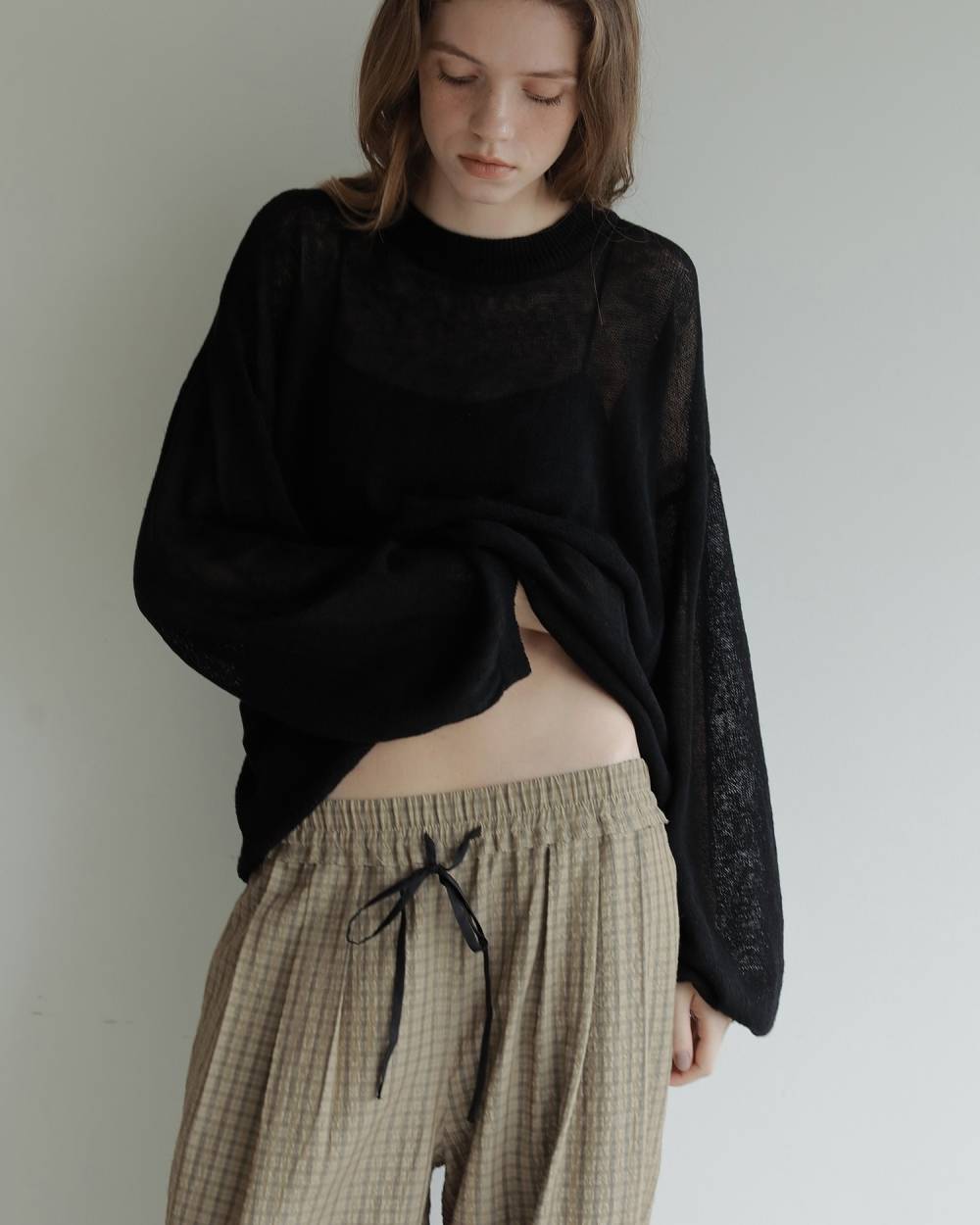 Cottonlinen Loose Knit Cottonlinen Loose Knit,コットンリネン ルーズ ニット,62710513,ニット,トップス,ルーズニット,オーバーサイズ,ànuke,アンヌーク,lifes,ライフズ,27ss