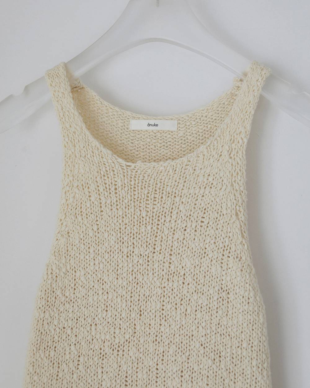 Americansleeve Fringe Tops Americansleeve Fringe Tops,アメリカンスリーブ フリンジ トップス,62710526,トップス,ニット,ニットトップス,ノースリーブ,ノースリ,タンク,タンクトップ,ànuke,アンヌーク,lifes,ライフズ,27ss