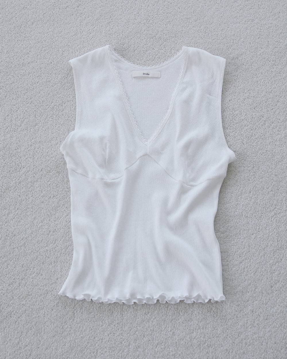 Vintage Patternmesh Tanktop Vintage Patternmesh Tanktop,ヴィンテージ パターンメッシュ タンクトップ,62710614,トップス,タンクトップ,タンク,ノースリーブ,ノースリ,ànuke,アンヌーク,lifes,ライフズ,27ss