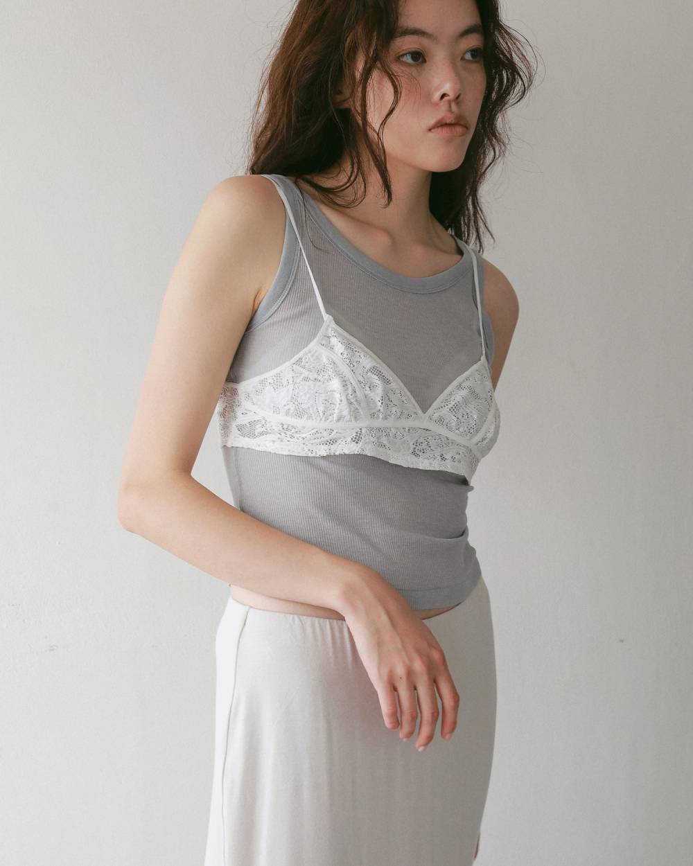 Wool Rib Tanktop Wool Rib Tanktop,ウール リブ タンクトップ,62710620,トップス,タンクトップ,タンク,ウール,ànuke,アンヌーク,lifes,ライフズ,27ss