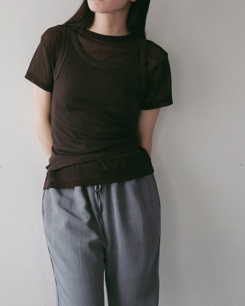 Wool Rib Tanktop Wool Rib Tanktop,ウール リブ タンクトップ,62710620,トップス,タンクトップ,タンク,ウール,ànuke,アンヌーク,lifes,ライフズ,27ss