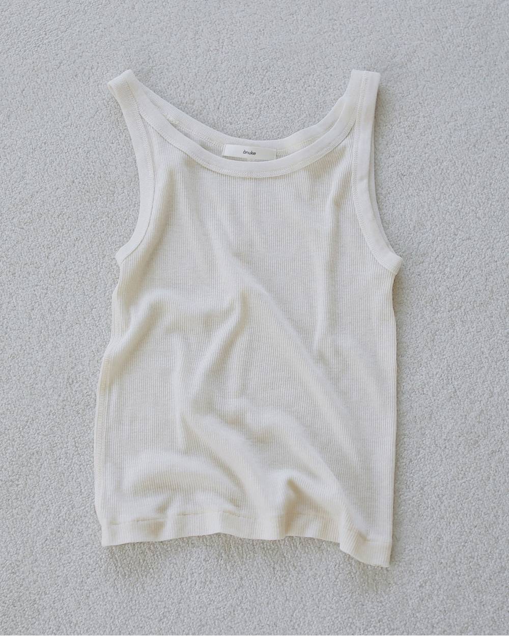 Wool Rib Tanktop Wool Rib Tanktop,ウール リブ タンクトップ,62710620,トップス,タンクトップ,タンク,ウール,ànuke,アンヌーク,lifes,ライフズ,27ss