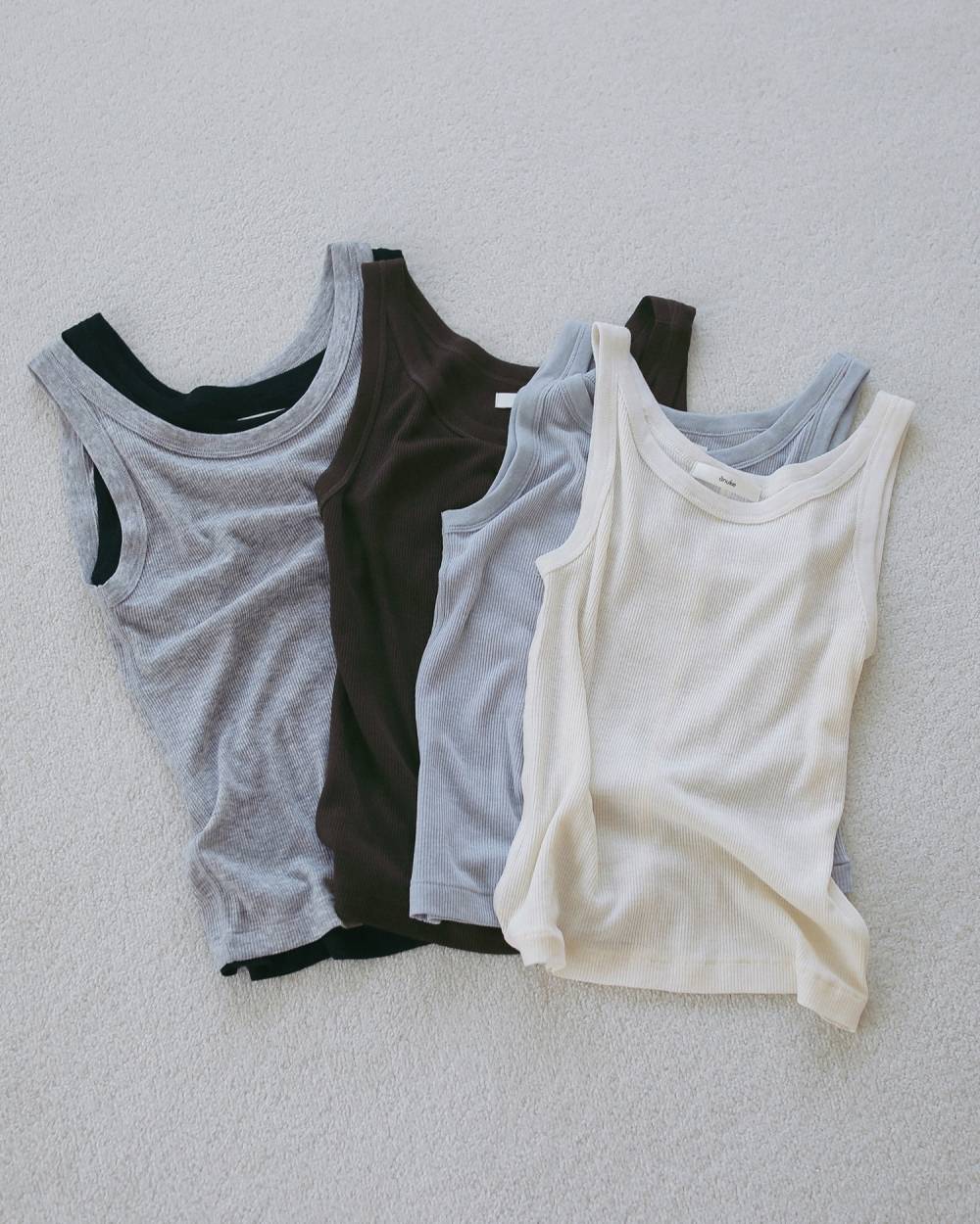 Wool Rib Tanktop Wool Rib Tanktop,ウール リブ タンクトップ,62710620,トップス,タンクトップ,タンク,ウール,ànuke,アンヌーク,lifes,ライフズ,27ss