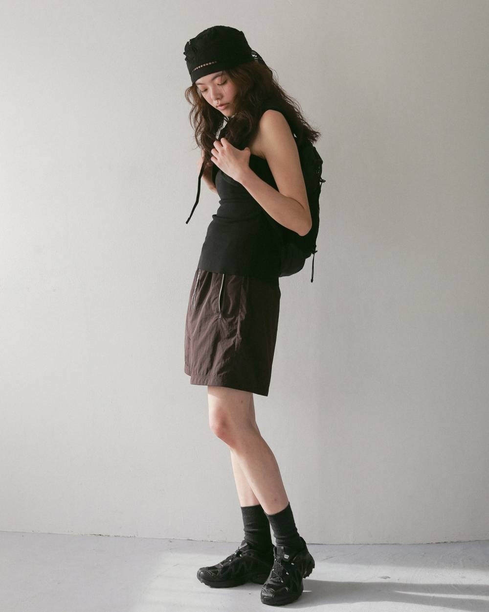 Sleeveless Georgette Tanktop Sleeveless Georgette Tanktop,スリーブレス ジョーゼット タンクトップ,62710621,トップス,タンクトップ,タンク,ノースリーブ,ノースリ,ànuke,アンヌーク,lifes,ライフズ,27ss