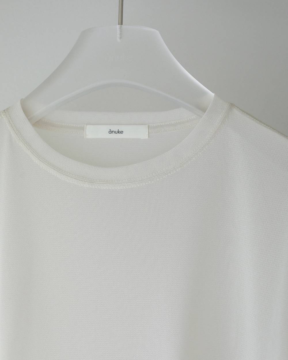 Sheer Tulle T-shirts Sheer Tulle T-shirts,シアー チュール Tシャツ,62710625,トップス,Tシャツ,カットソー,コンパクト,半袖,シアー,透け感,ànuke,アンヌーク,lifes,ライフズ,27ss