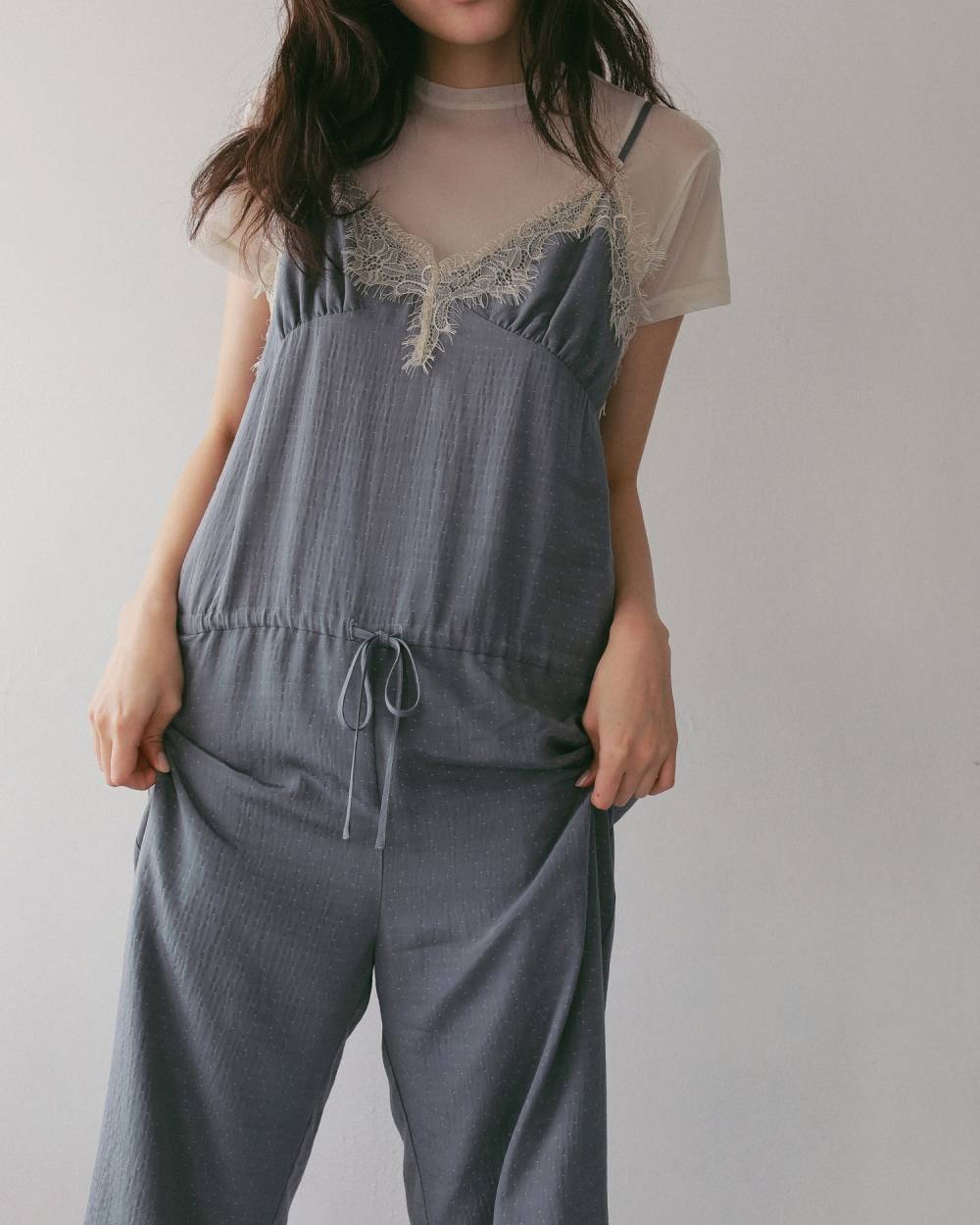 Sheer Tulle T-shirts Sheer Tulle T-shirts,シアー チュール Tシャツ,62710625,トップス,Tシャツ,カットソー,コンパクト,半袖,シアー,透け感,ànuke,アンヌーク,lifes,ライフズ,27ss