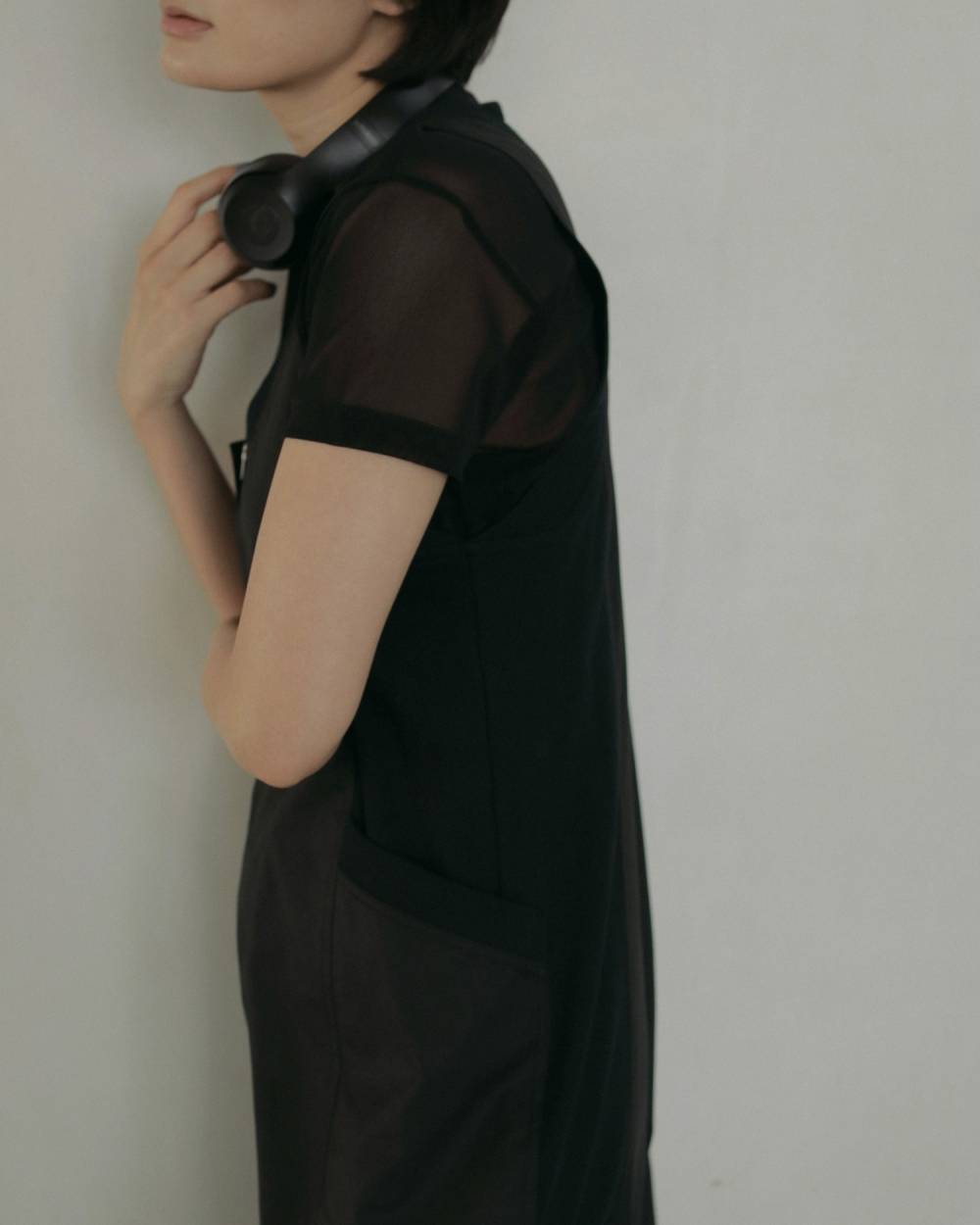 Sheer Tulle T-shirts Sheer Tulle T-shirts,シアー チュール Tシャツ,62710625,トップス,Tシャツ,カットソー,コンパクト,半袖,シアー,透け感,ànuke,アンヌーク,lifes,ライフズ,27ss