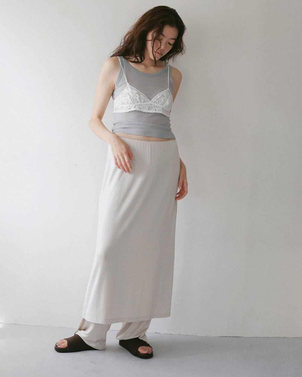Layered Rough Pants Layered Rough Pants,レイヤード ラフ パンツ,62710704,ボトム,パンツ,ànuke,アンヌーク,lifes,ライフズ,27ss