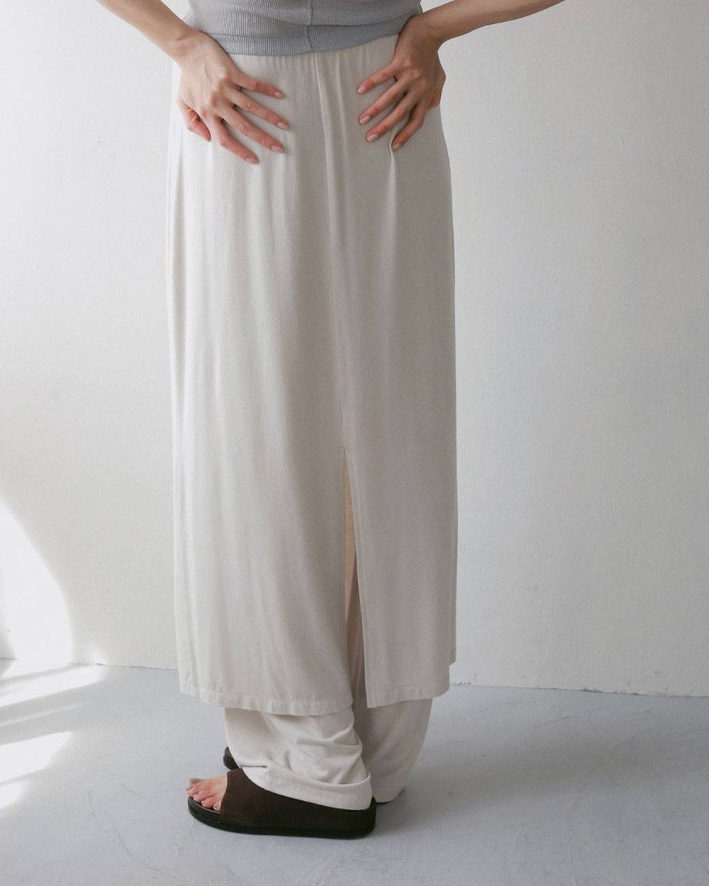 Layered Rough Pants Layered Rough Pants,レイヤード ラフ パンツ,62710704,ボトム,パンツ,ànuke,アンヌーク,lifes,ライフズ,27ss