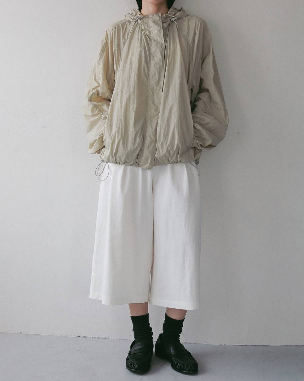 Tuck Bermuda Pants Tuck Bermuda Pants,タック バミューダ パンツ,62710705,ボトム,パンツ,バミューダパンツ,ànuke,アンヌーク,lifes,ライフズ,27ss