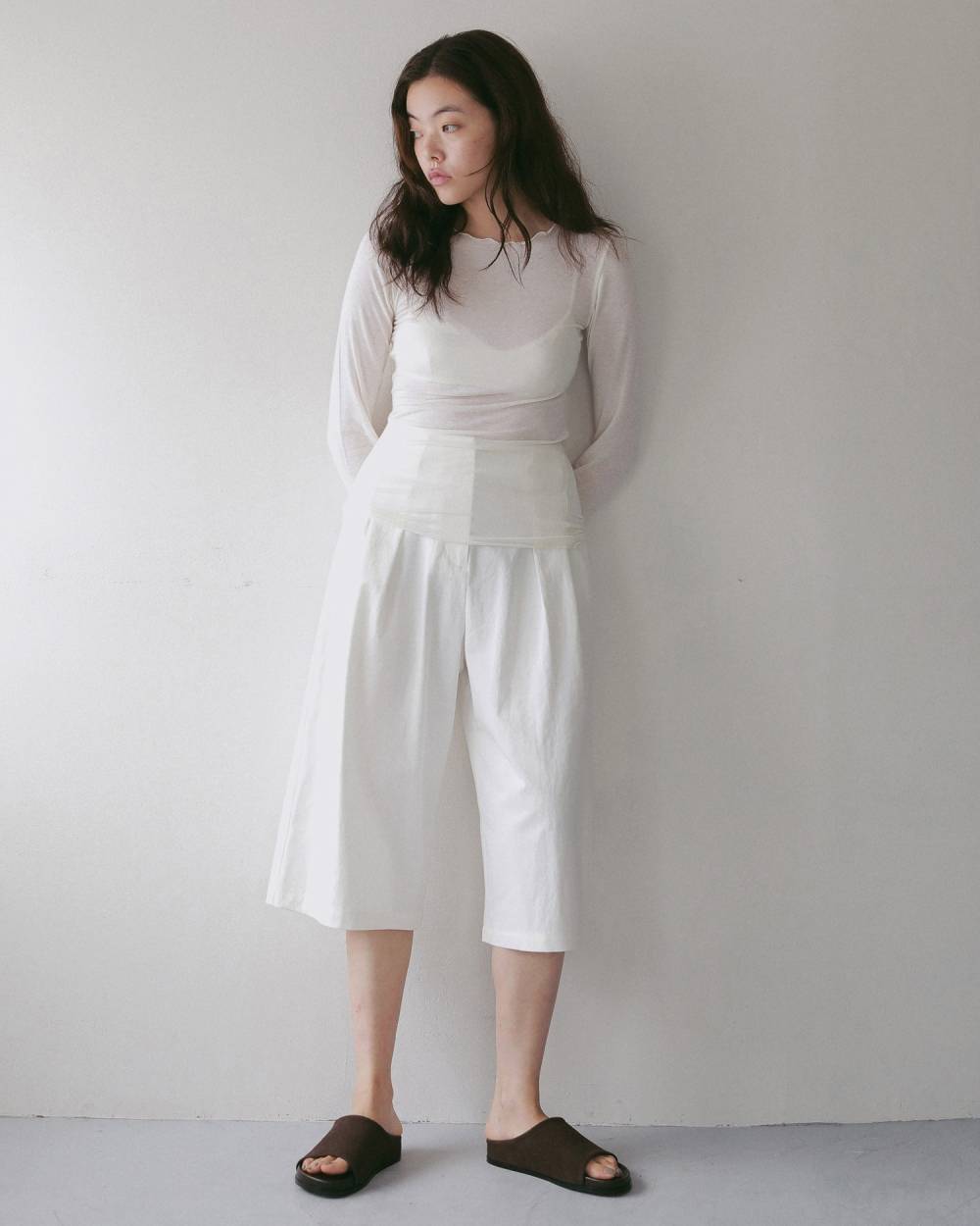 Tuck Bermuda Pants Tuck Bermuda Pants,タック バミューダ パンツ,62710705,ボトム,パンツ,バミューダパンツ,ànuke,アンヌーク,lifes,ライフズ,27ss