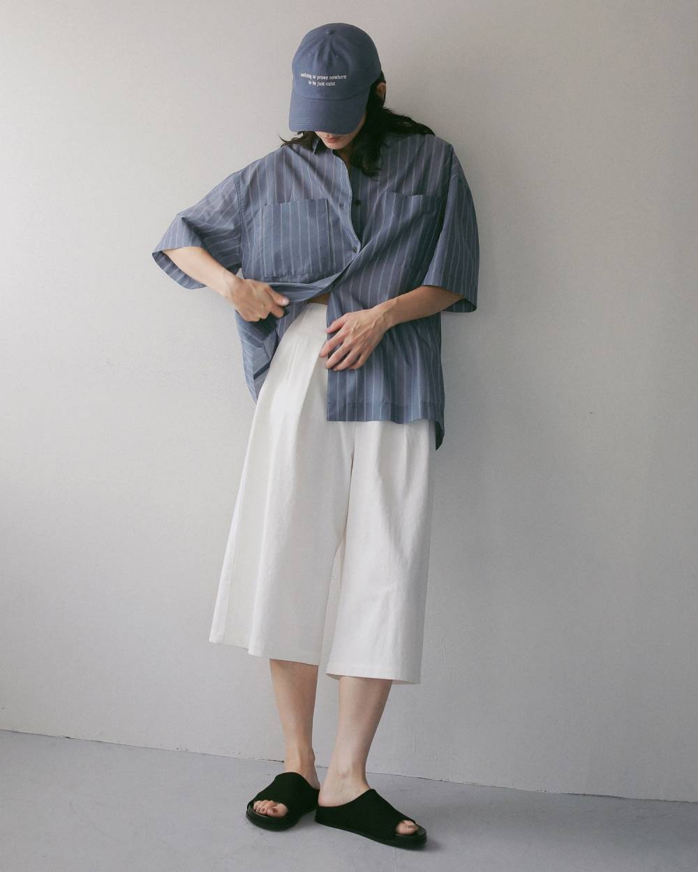 Tuck Bermuda Pants Tuck Bermuda Pants,タック バミューダ パンツ,62710705,ボトム,パンツ,バミューダパンツ,ànuke,アンヌーク,lifes,ライフズ,27ss