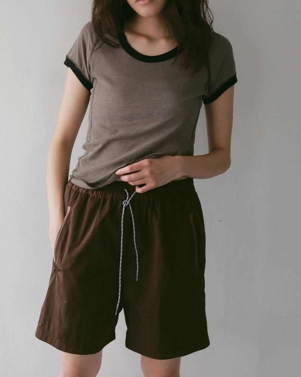 Nylon Half Pants Nylon Half Pants,ナイロン ハーフ パンツ,62710706,パンツ,PT,ボトム,ハーフパンツ,短パン,ショーパン,ショートパンツ,撥水加工,ナイロン,ànuke,アンヌーク,lifes,ライフズ,27ss