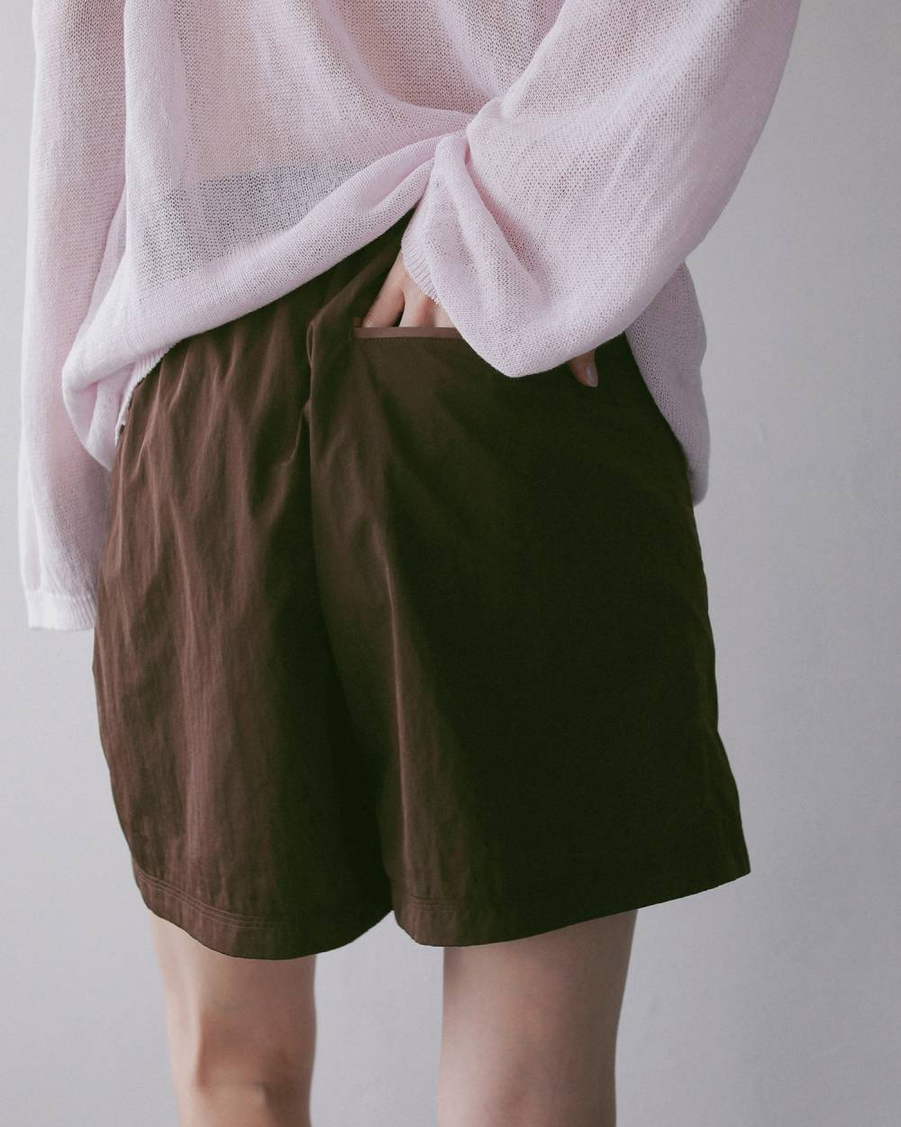 Nylon Half Pants Nylon Half Pants,ナイロン ハーフ パンツ,62710706,パンツ,PT,ボトム,ハーフパンツ,短パン,ショーパン,ショートパンツ,撥水加工,ナイロン,ànuke,アンヌーク,lifes,ライフズ,27ss
