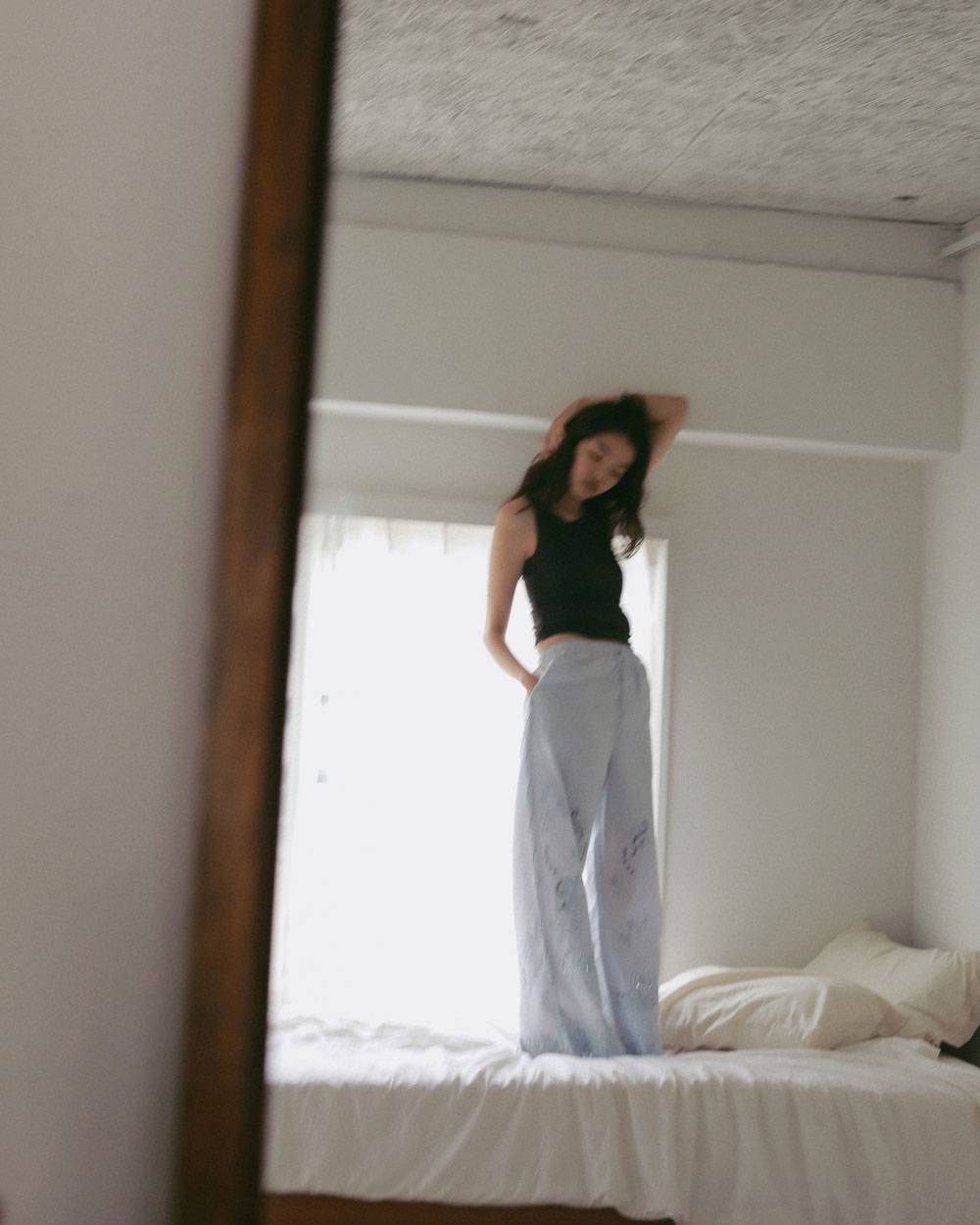 Cutwork Lace Pants Cutwork Lace Pants,カットワーク レース パンツ,62710707,ボトム,パンツ,インド製,レース,刺繍,ワイドパンツ,ànuke,アンヌーク,lifes,ライフズ,27ss