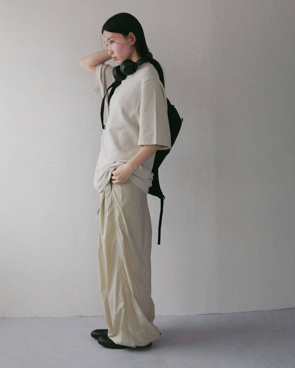 Sheer Nylon Pants Sheer Nylon Pants,シアー ナイロン パンツ,62710708,ボトム,パンツ,ナイロン素材,ànuke,アンヌーク,lifes,ライフズ,27ss