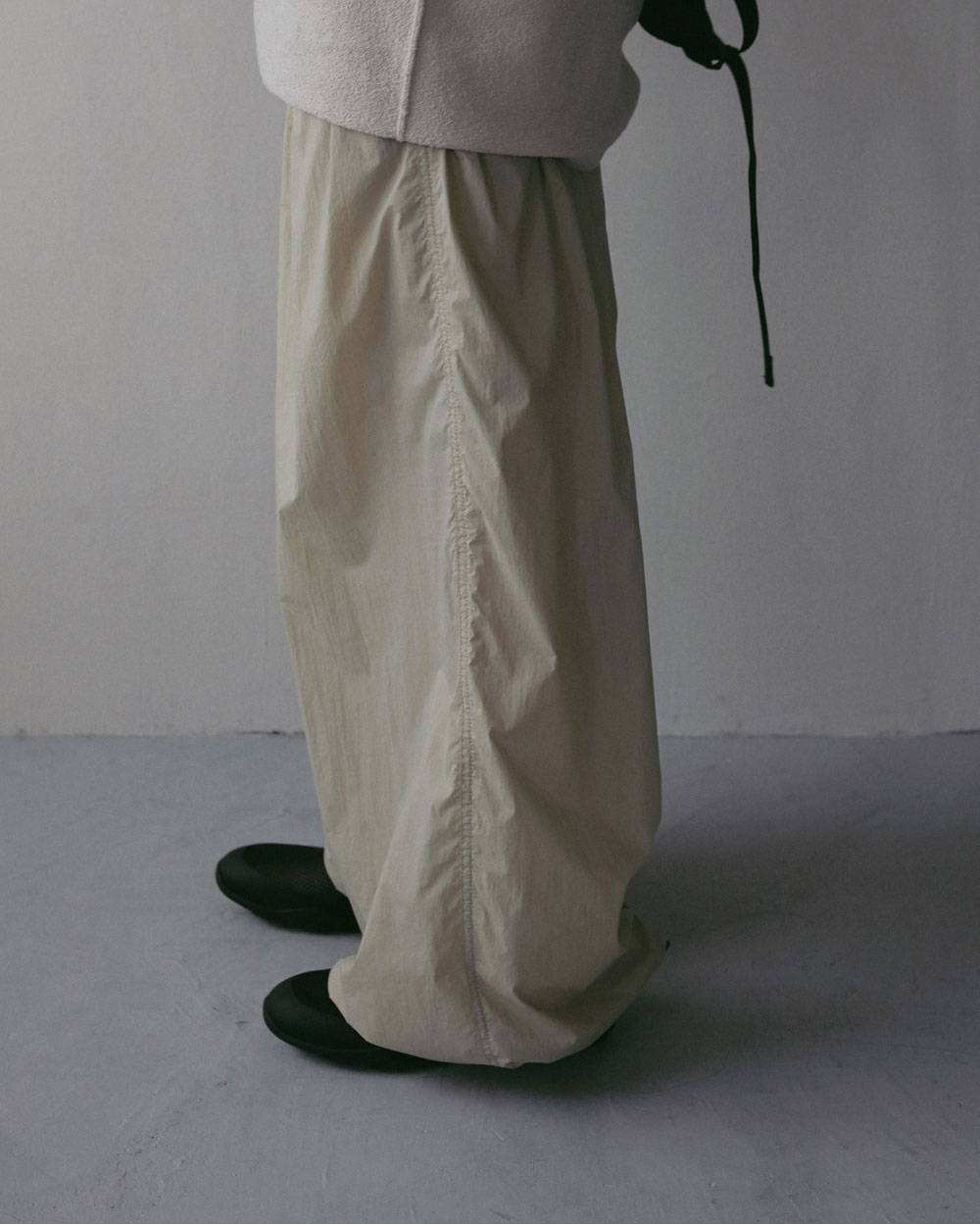 Sheer Nylon Pants Sheer Nylon Pants,シアー ナイロン パンツ,62710708,ボトム,パンツ,ナイロン素材,ànuke,アンヌーク,lifes,ライフズ,27ss