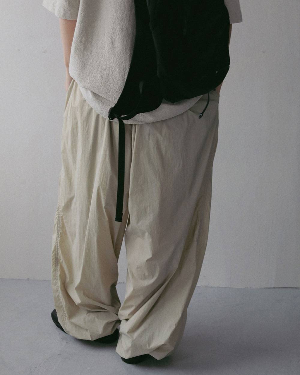 Sheer Nylon Pants Sheer Nylon Pants,シアー ナイロン パンツ,62710708,ボトム,パンツ,ナイロン素材,ànuke,アンヌーク,lifes,ライフズ,27ss