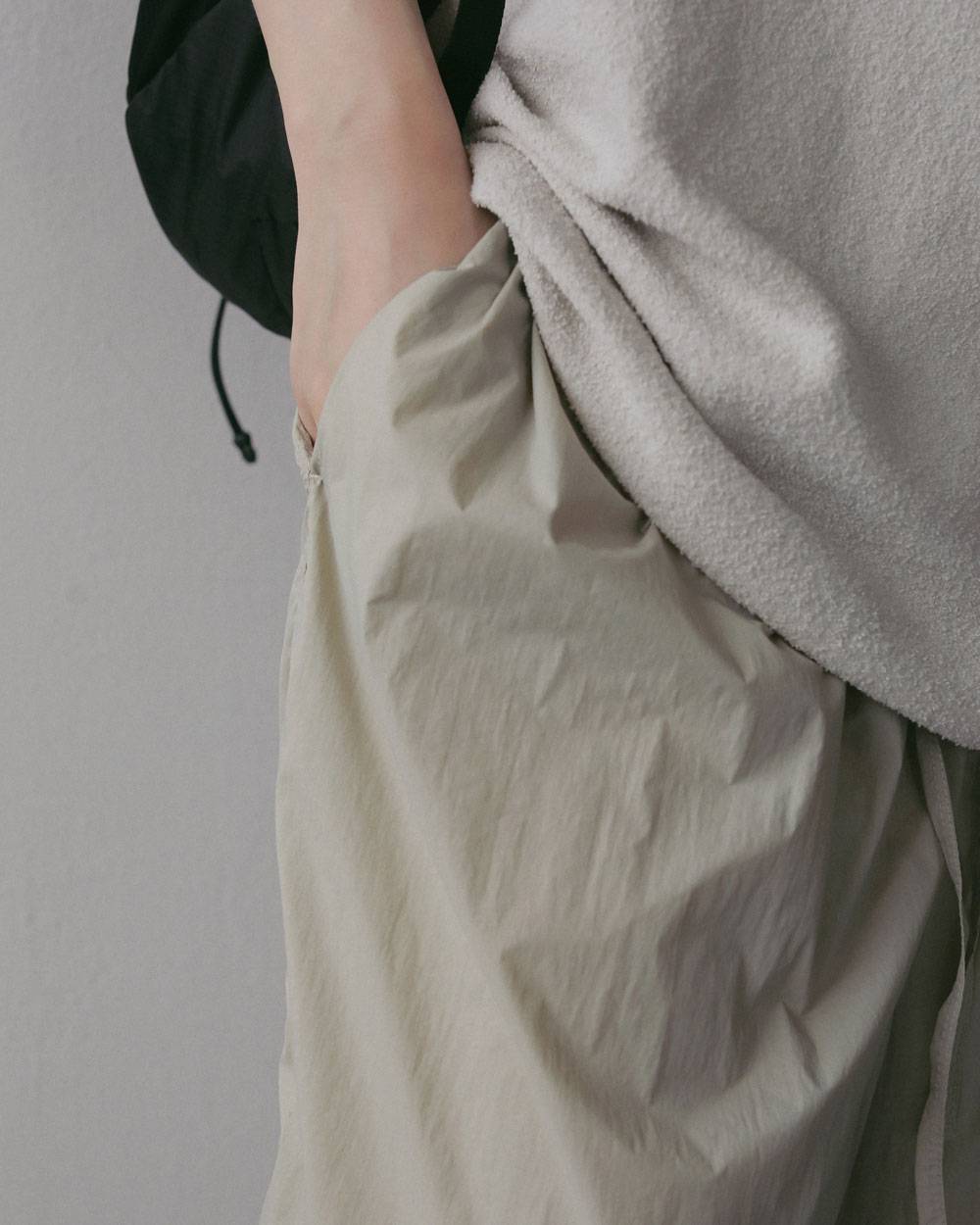Sheer Nylon Pants Sheer Nylon Pants,シアー ナイロン パンツ,62710708,ボトム,パンツ,ナイロン素材,ànuke,アンヌーク,lifes,ライフズ,27ss