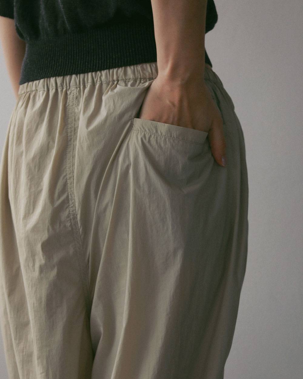 Sheer Nylon Pants Sheer Nylon Pants,シアー ナイロン パンツ,62710708,ボトム,パンツ,ナイロン素材,ànuke,アンヌーク,lifes,ライフズ,27ss