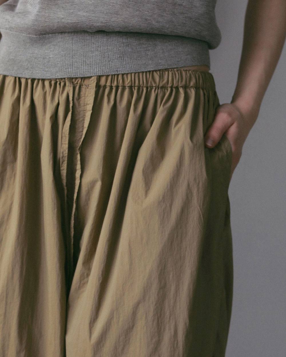 Sheer Nylon Pants Sheer Nylon Pants,シアー ナイロン パンツ,62710708,ボトム,パンツ,ナイロン素材,ànuke,アンヌーク,lifes,ライフズ,27ss