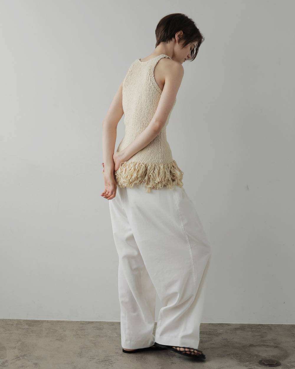 Linen Rough Pants Linen Rough Pants,リネン ラフ パンツ,62710709,パンツ,PT,ボトム,UV,ànuke,アンヌーク,lifes,ライフズ,27ss