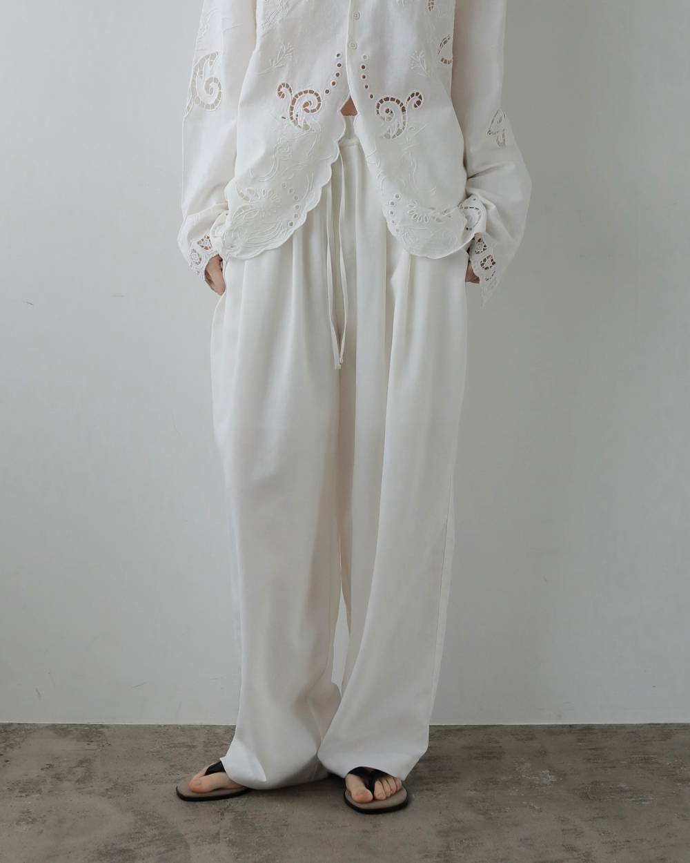 Linen Rough Pants Linen Rough Pants,リネン ラフ パンツ,62710709,パンツ,PT,ボトム,UV,ànuke,アンヌーク,lifes,ライフズ,27ss