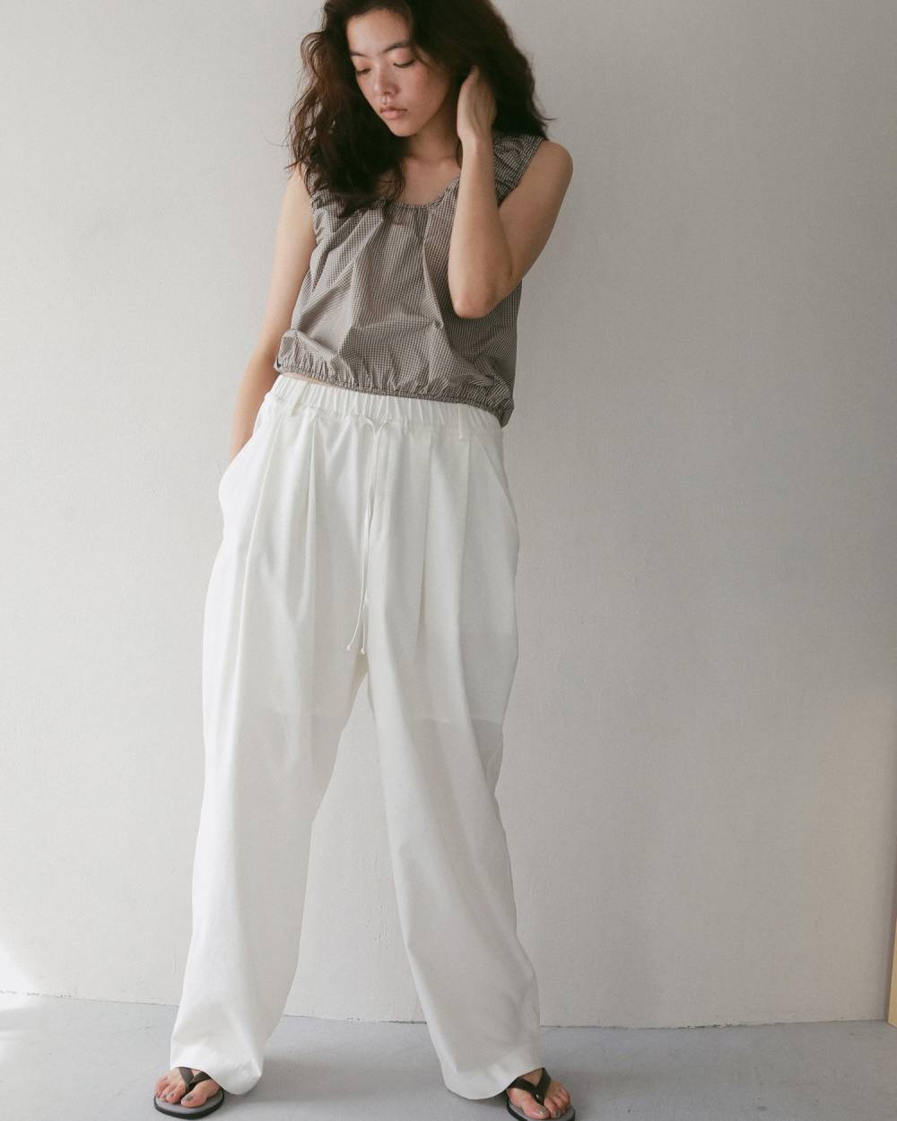 Linen Rough Pants Linen Rough Pants,リネン ラフ パンツ,62710709,パンツ,PT,ボトム,UV,ànuke,アンヌーク,lifes,ライフズ,27ss