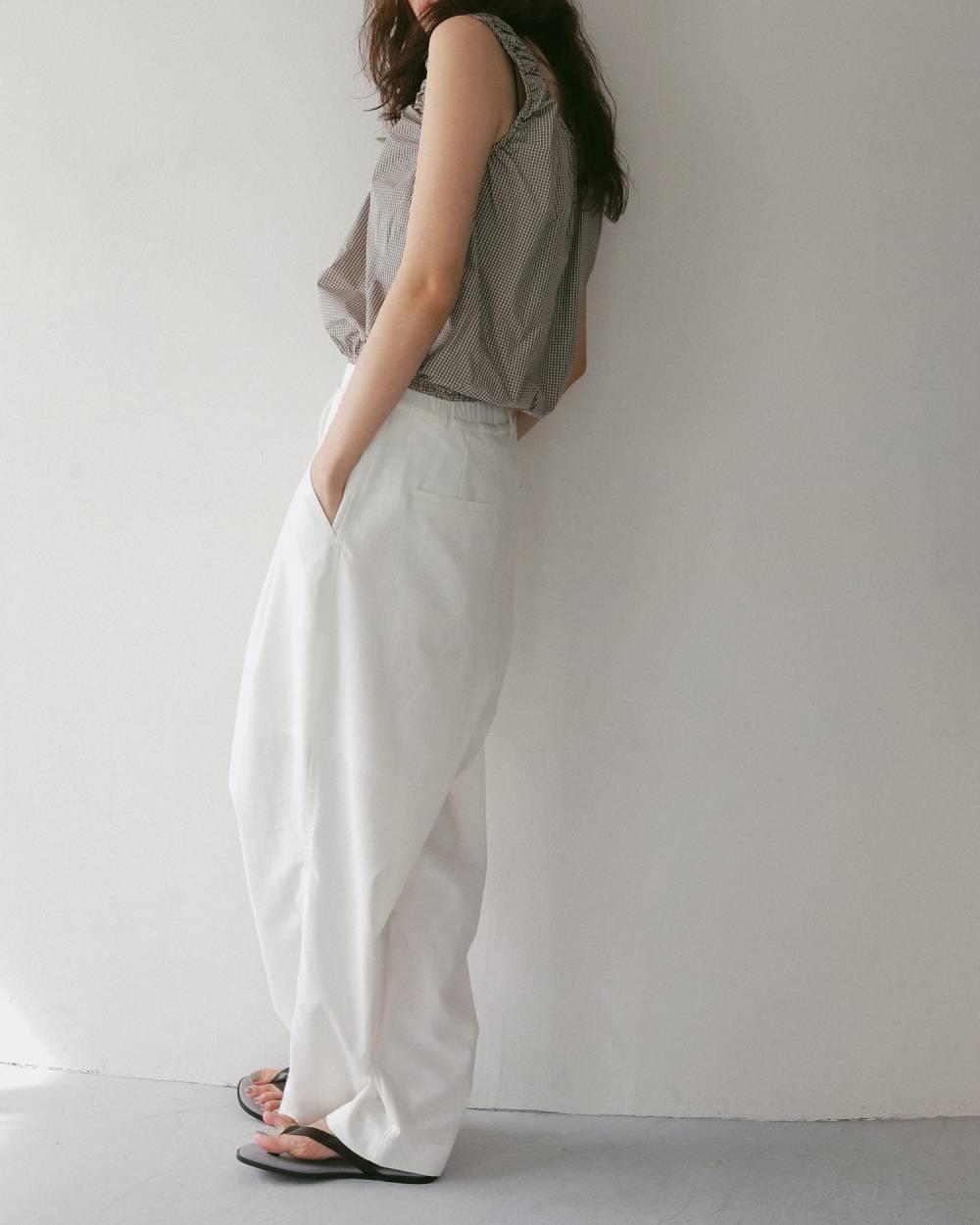 Linen Rough Pants Linen Rough Pants,リネン ラフ パンツ,62710709,パンツ,PT,ボトム,UV,ànuke,アンヌーク,lifes,ライフズ,27ss