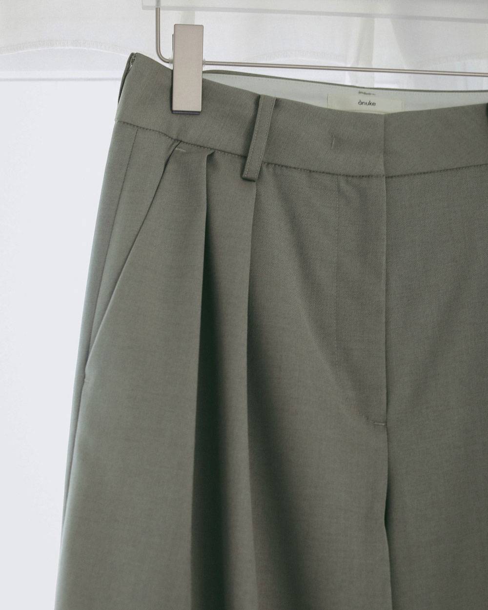 Twill Tuck Widepants Twill Tuck Widepants,ツイル タック ワイドパンツ,62710712,ボトム,パンツ,ワイドパンツ,ànuke,アンヌーク,lifes,ライフズ,27ss