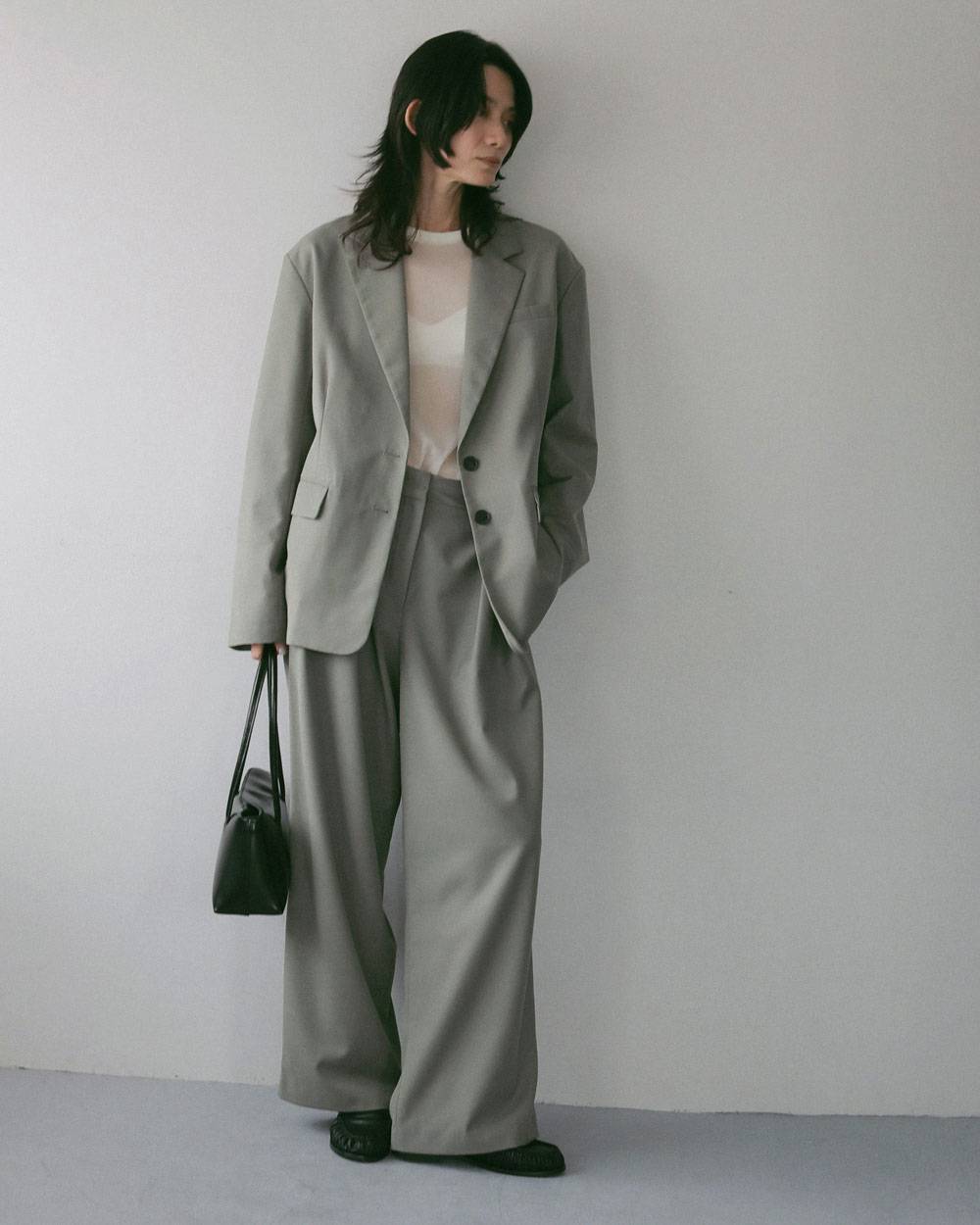 Twill Tuck Widepants Twill Tuck Widepants,ツイル タック ワイドパンツ,62710712,ボトム,パンツ,ワイドパンツ,ànuke,アンヌーク,lifes,ライフズ,27ss