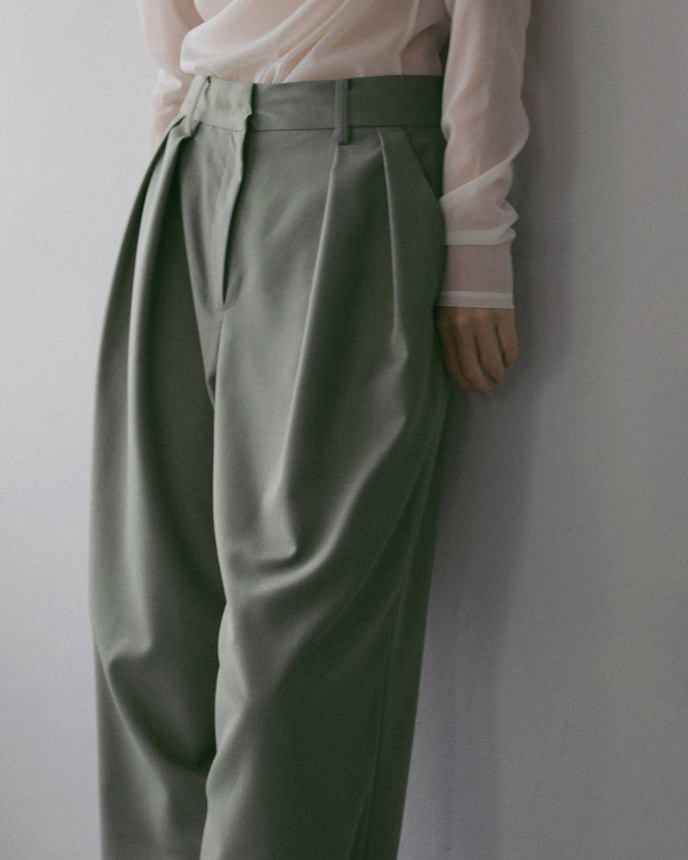 Twill Tuck Widepants Twill Tuck Widepants,ツイル タック ワイドパンツ,62710712,ボトム,パンツ,ワイドパンツ,ànuke,アンヌーク,lifes,ライフズ,27ss