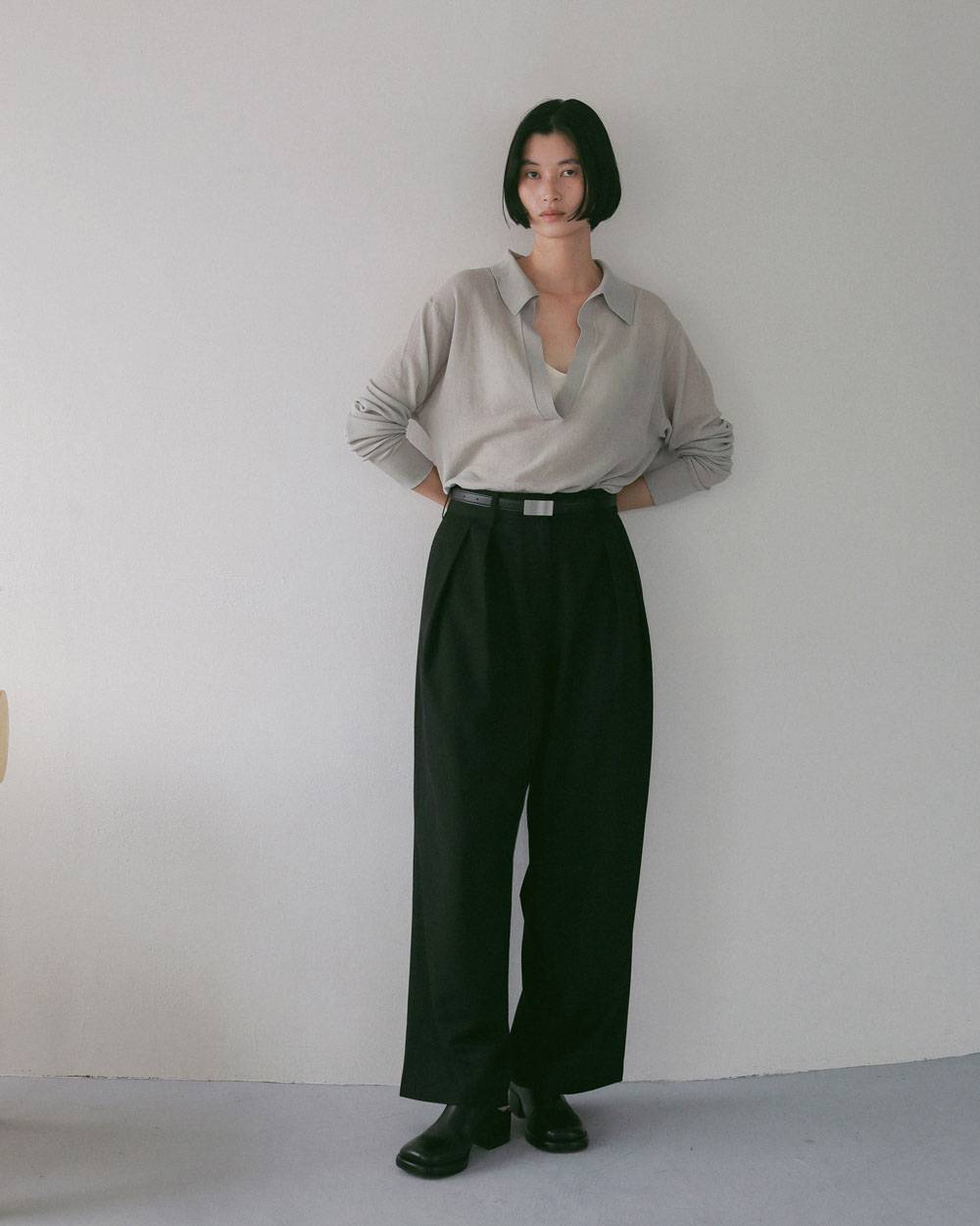 Twill Tuck Widepants Twill Tuck Widepants,ツイル タック ワイドパンツ,62710712,ボトム,パンツ,ワイドパンツ,ànuke,アンヌーク,lifes,ライフズ,27ss