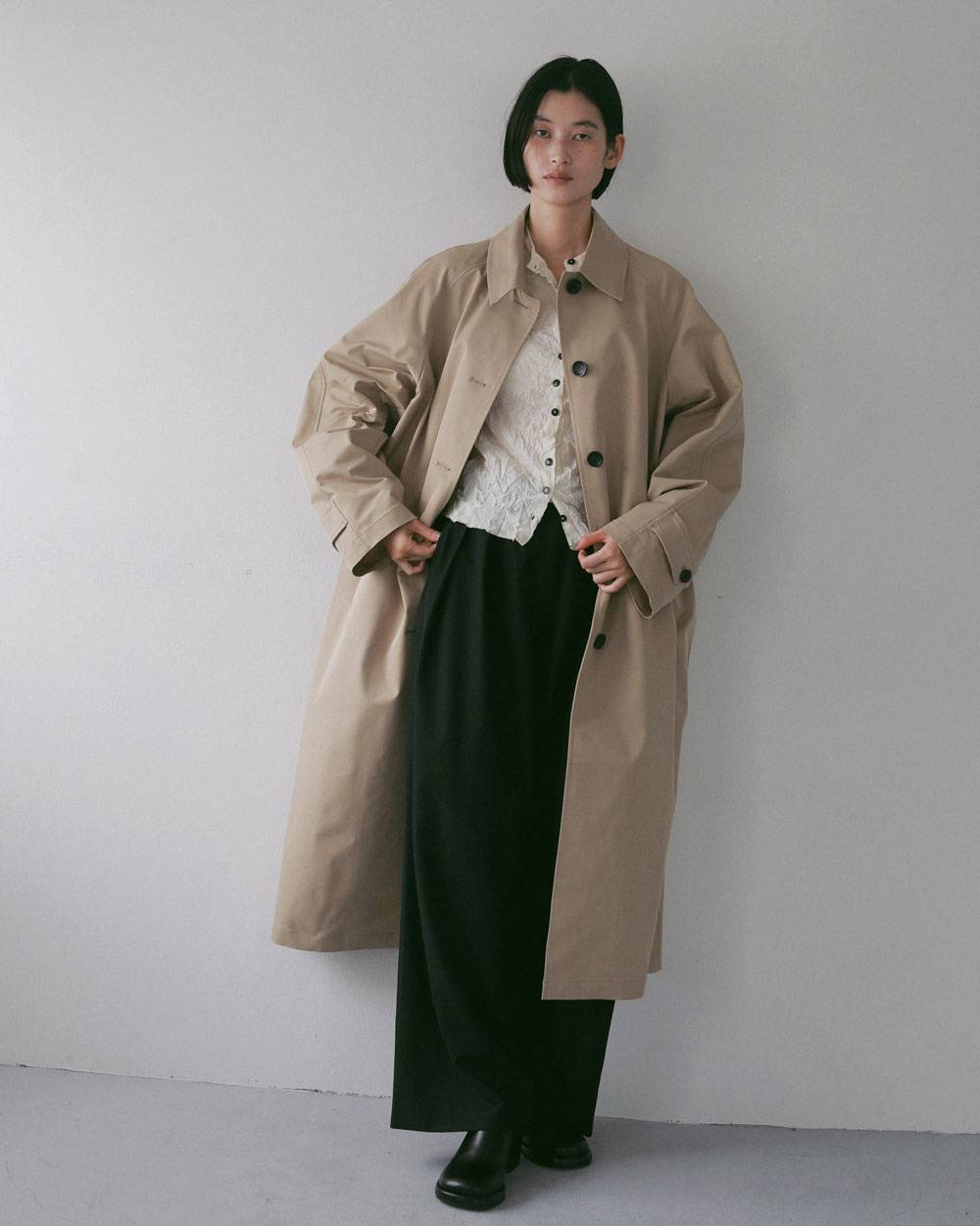 Twill Tuck Widepants Twill Tuck Widepants,ツイル タック ワイドパンツ,62710712,ボトム,パンツ,ワイドパンツ,ànuke,アンヌーク,lifes,ライフズ,27ss