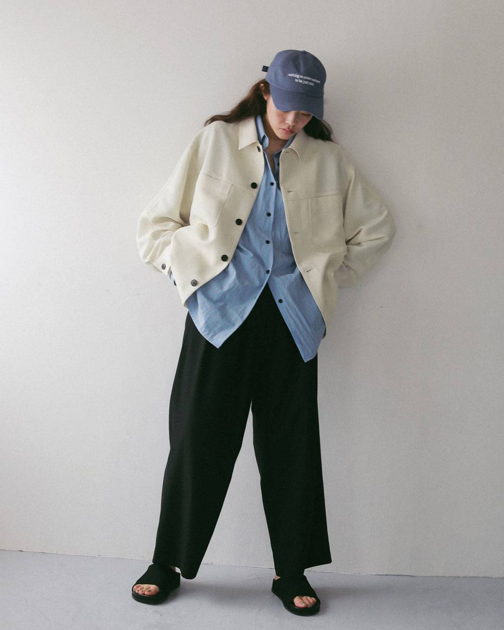 Twill Tuck Widepants Twill Tuck Widepants,ツイル タック ワイドパンツ,62710712,ボトム,パンツ,ワイドパンツ,ànuke,アンヌーク,lifes,ライフズ,27ss