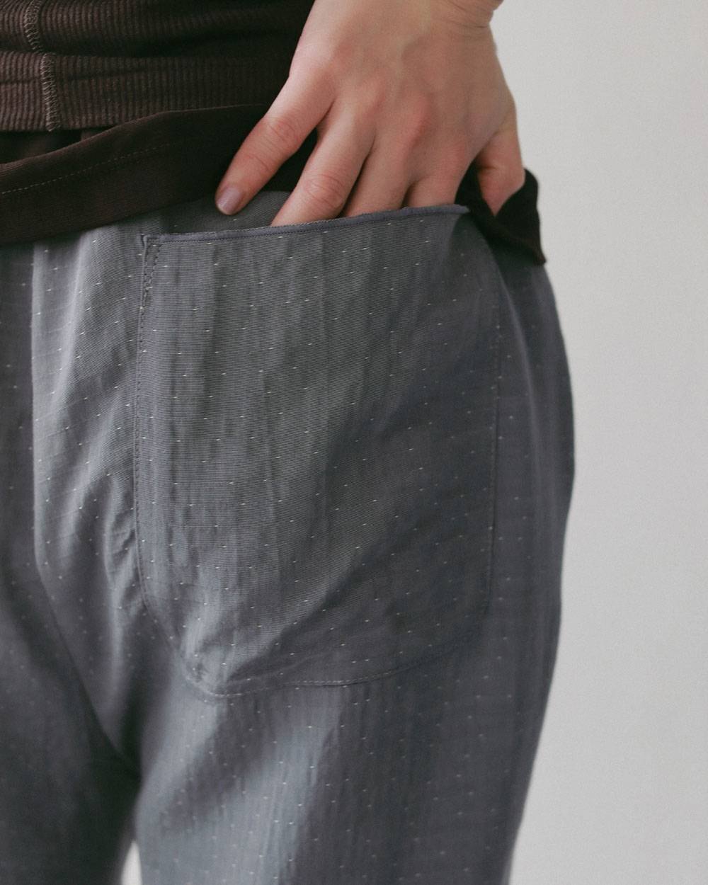 Dotjacquard Rough Pants Dotjacquard Rough Pants,ドットジャカード ラフ パンツ,62710716,ボトム,パンツ,柄,ànuke,アンヌーク,lifes,ライフズ,27ss
