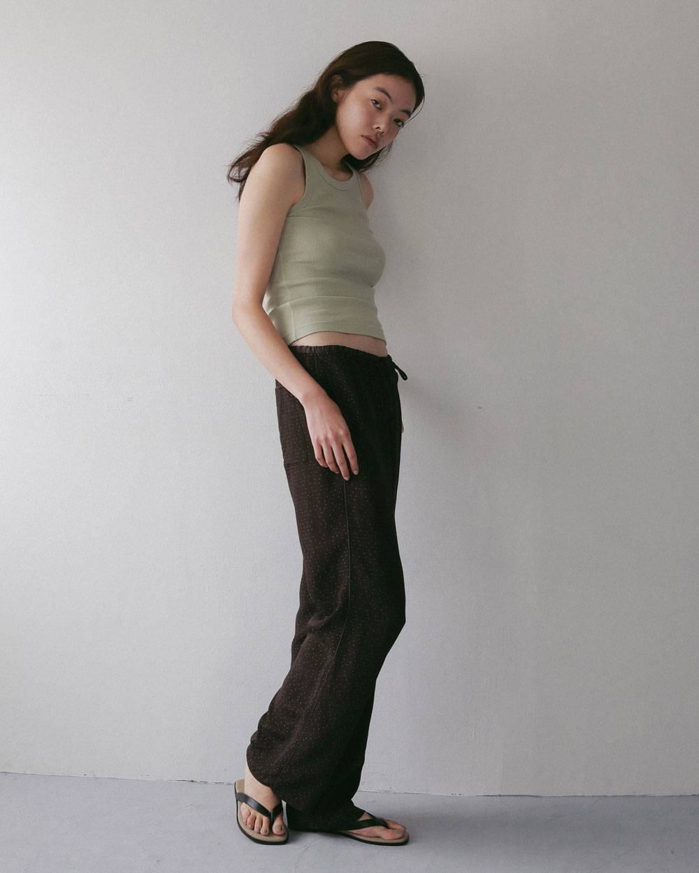Dotjacquard Rough Pants Dotjacquard Rough Pants,ドットジャカード ラフ パンツ,62710716,ボトム,パンツ,柄,ànuke,アンヌーク,lifes,ライフズ,27ss