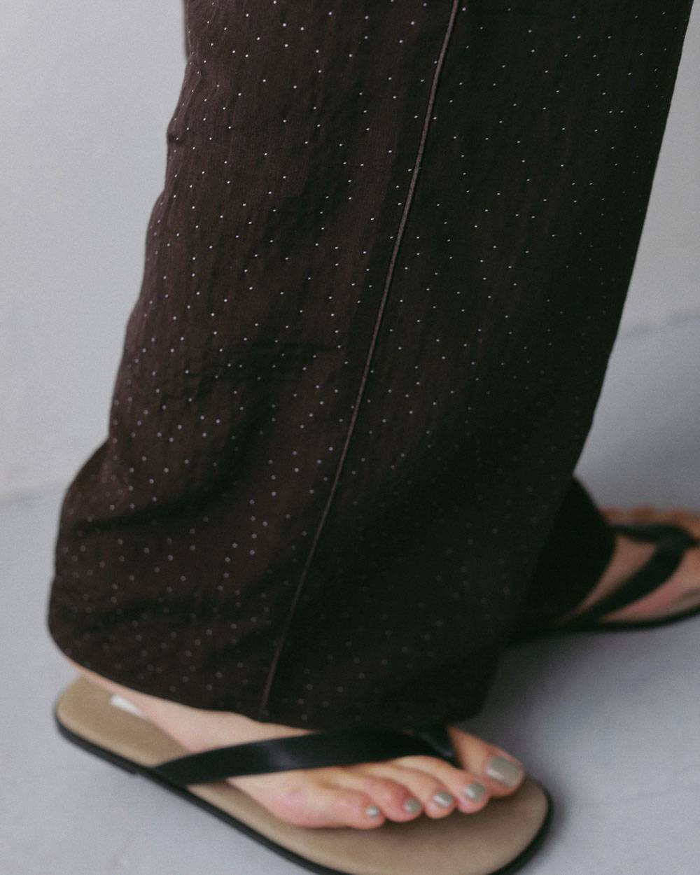 Dotjacquard Rough Pants Dotjacquard Rough Pants,ドットジャカード ラフ パンツ,62710716,ボトム,パンツ,柄,ànuke,アンヌーク,lifes,ライフズ,27ss
