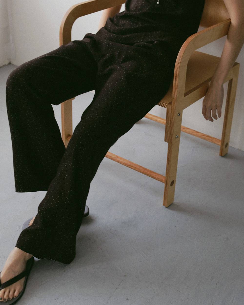 Dotjacquard Rough Pants Dotjacquard Rough Pants,ドットジャカード ラフ パンツ,62710716,ボトム,パンツ,柄,ànuke,アンヌーク,lifes,ライフズ,27ss