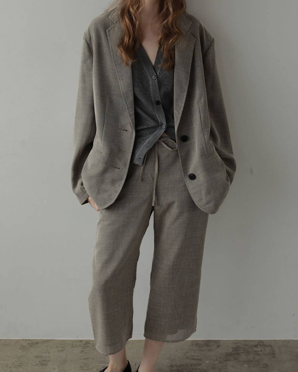 Tweed Mesh Capripants Tweed Mesh Capripants,ツイード メッシュ カプリパンツ,62710721,ボトム,パンツ,ànuke,アンヌーク,lifes,ライフズ,27ss
