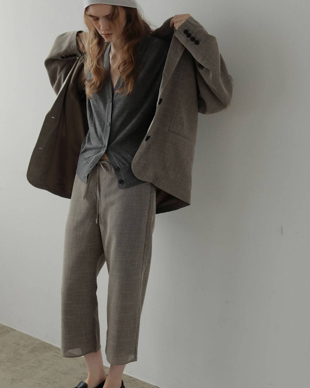 Tweed Mesh Capripants Tweed Mesh Capripants,ツイード メッシュ カプリパンツ,62710721,ボトム,パンツ,ànuke,アンヌーク,lifes,ライフズ,27ss