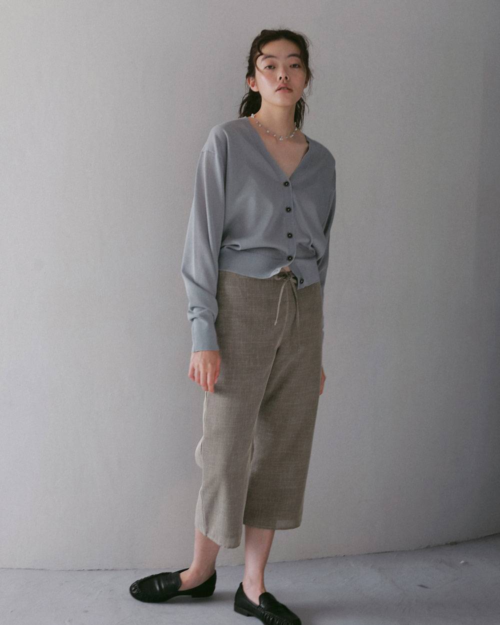 Tweed Mesh Capripants Tweed Mesh Capripants,ツイード メッシュ カプリパンツ,62710721,ボトム,パンツ,ànuke,アンヌーク,lifes,ライフズ,27ss