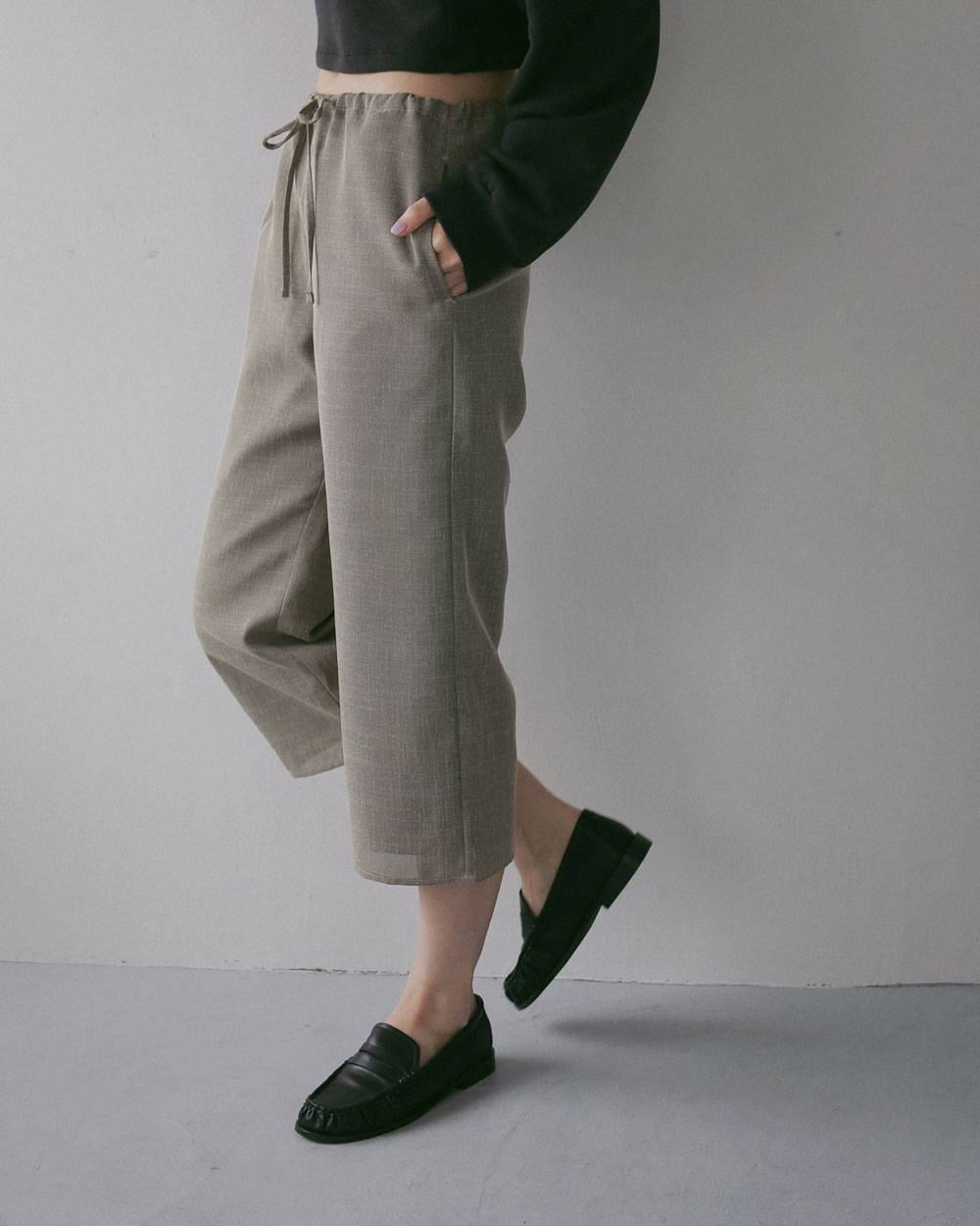 Tweed Mesh Capripants Tweed Mesh Capripants,ツイード メッシュ カプリパンツ,62710721,ボトム,パンツ,ànuke,アンヌーク,lifes,ライフズ,27ss