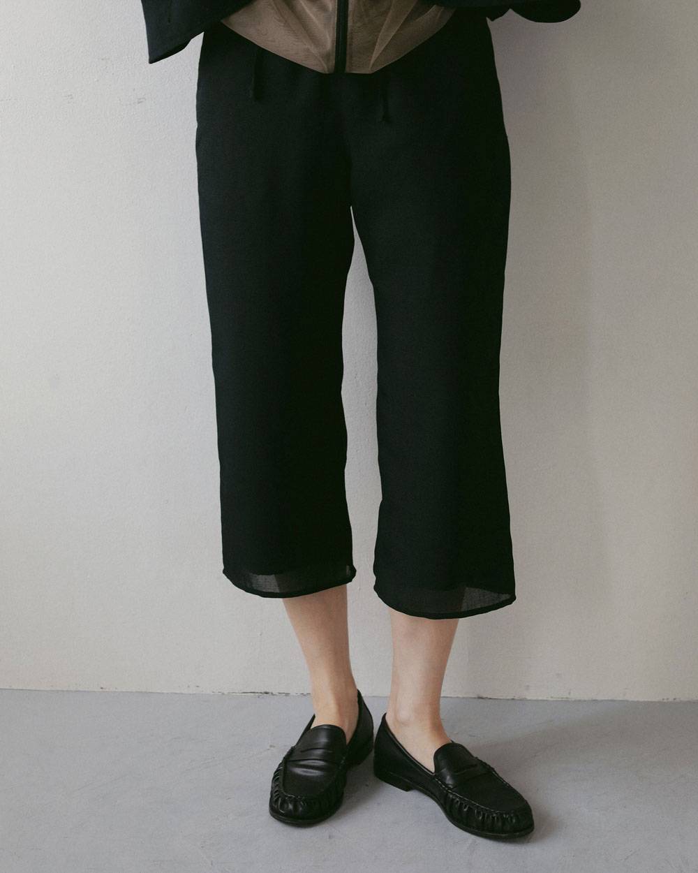 Tweed Mesh Capripants Tweed Mesh Capripants,ツイード メッシュ カプリパンツ,62710721,ボトム,パンツ,ànuke,アンヌーク,lifes,ライフズ,27ss